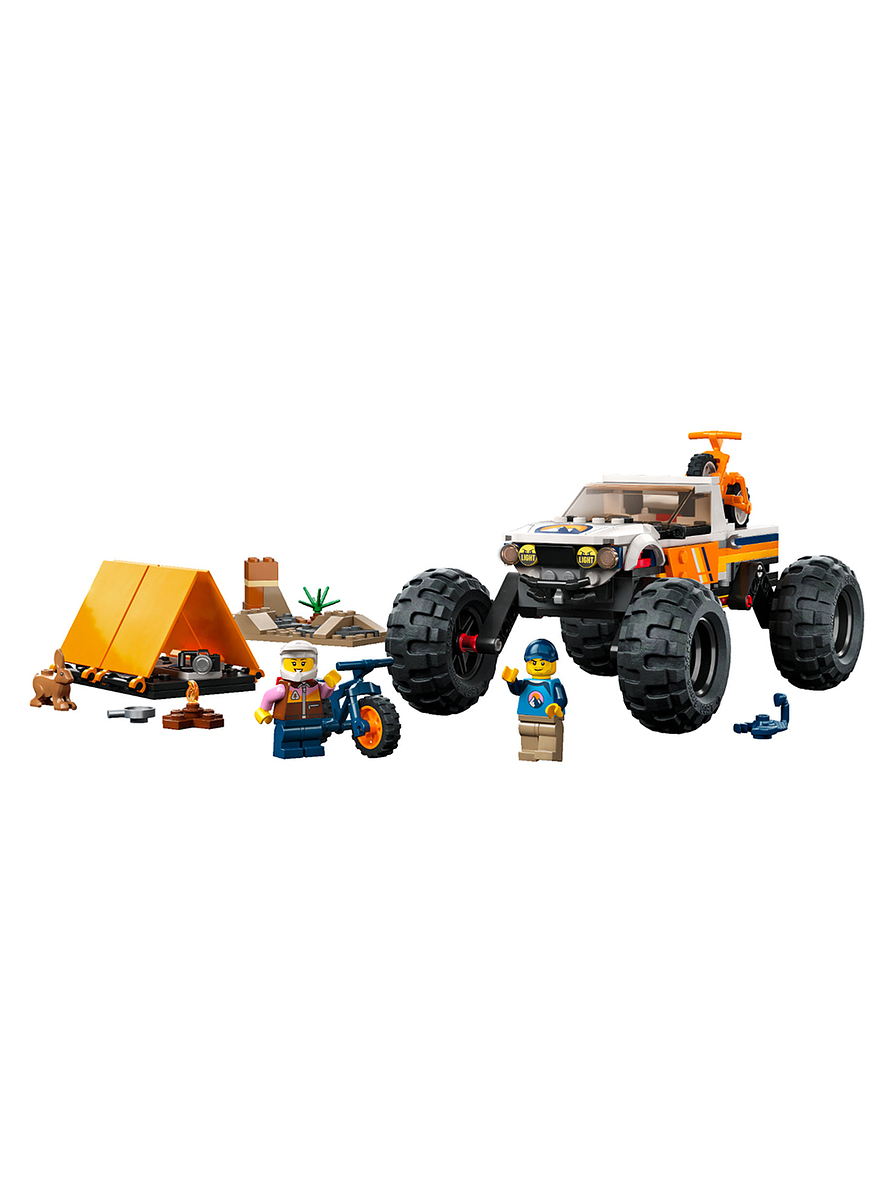 Lego City Todoterreno 4X4 Aventurero  2