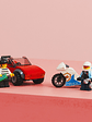 Lego City Moto De Policía Y Auto A La Fuga  - Miniatura 4