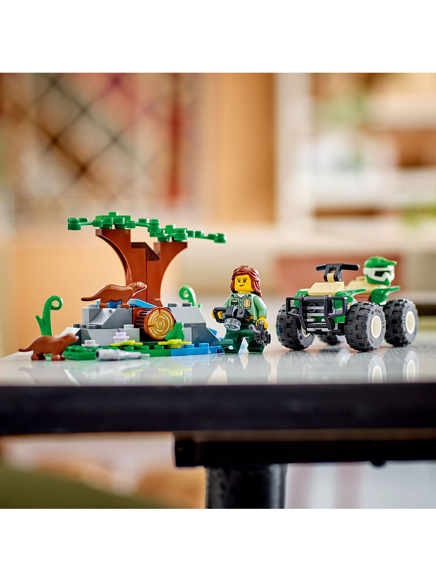 Lego City Cuatrimoto Y Hábitat De La Nutria  4