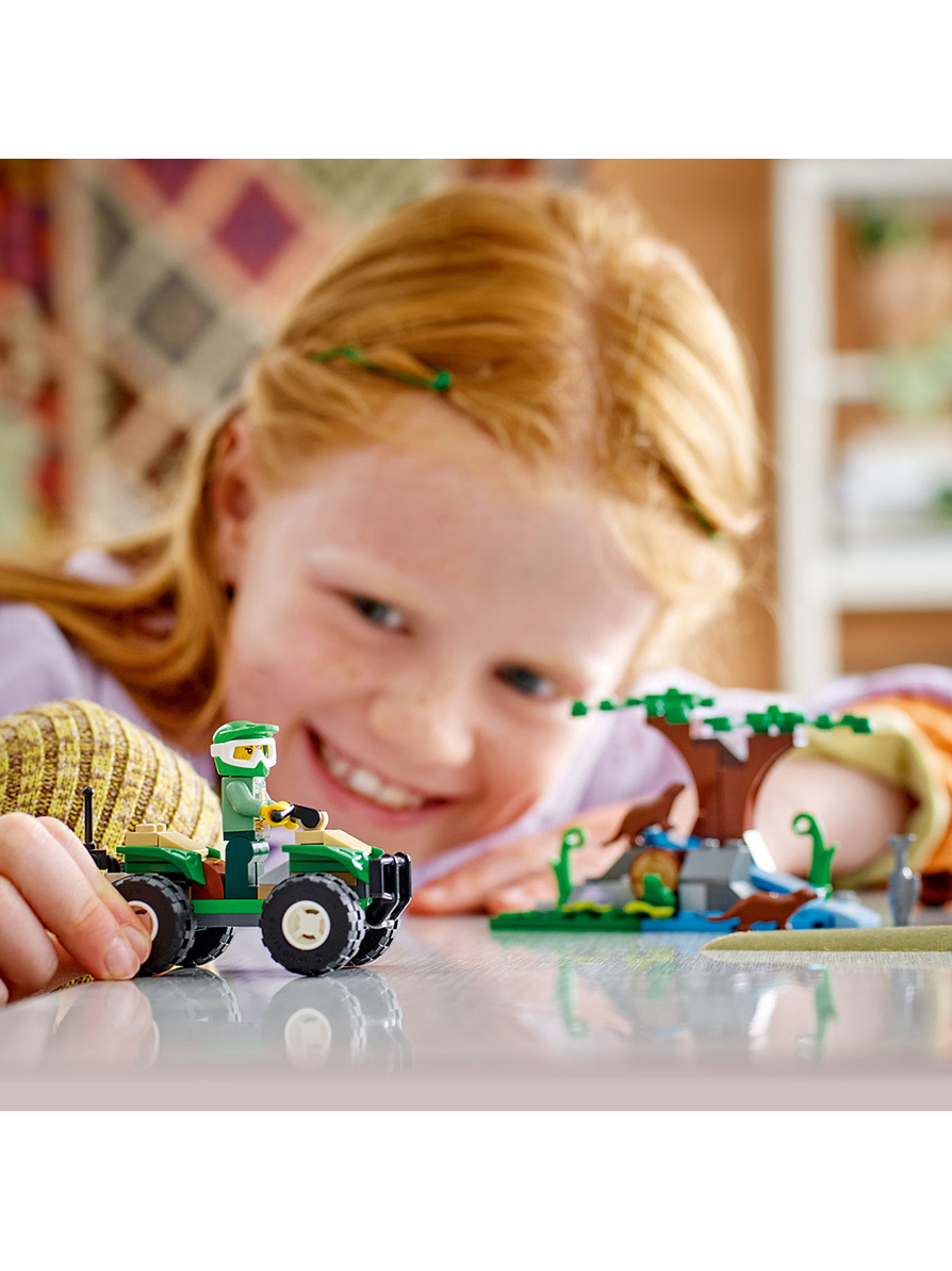 Lego City Cuatrimoto Y Hábitat De La Nutria  5
