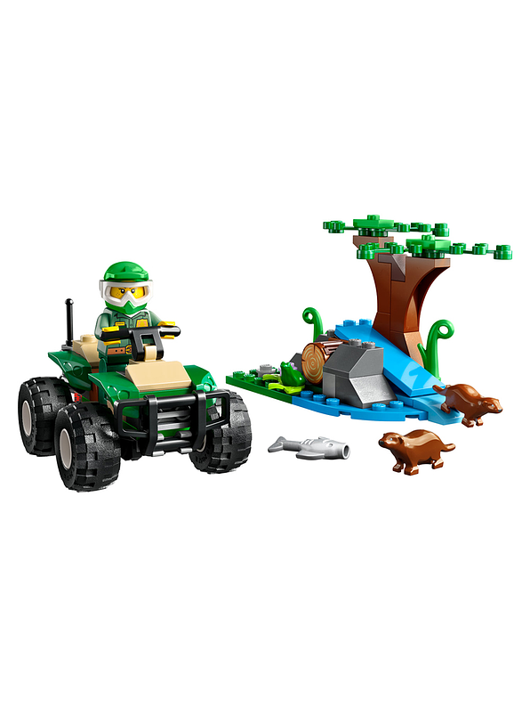 Lego City Cuatrimoto Y Hábitat De La Nutria  2