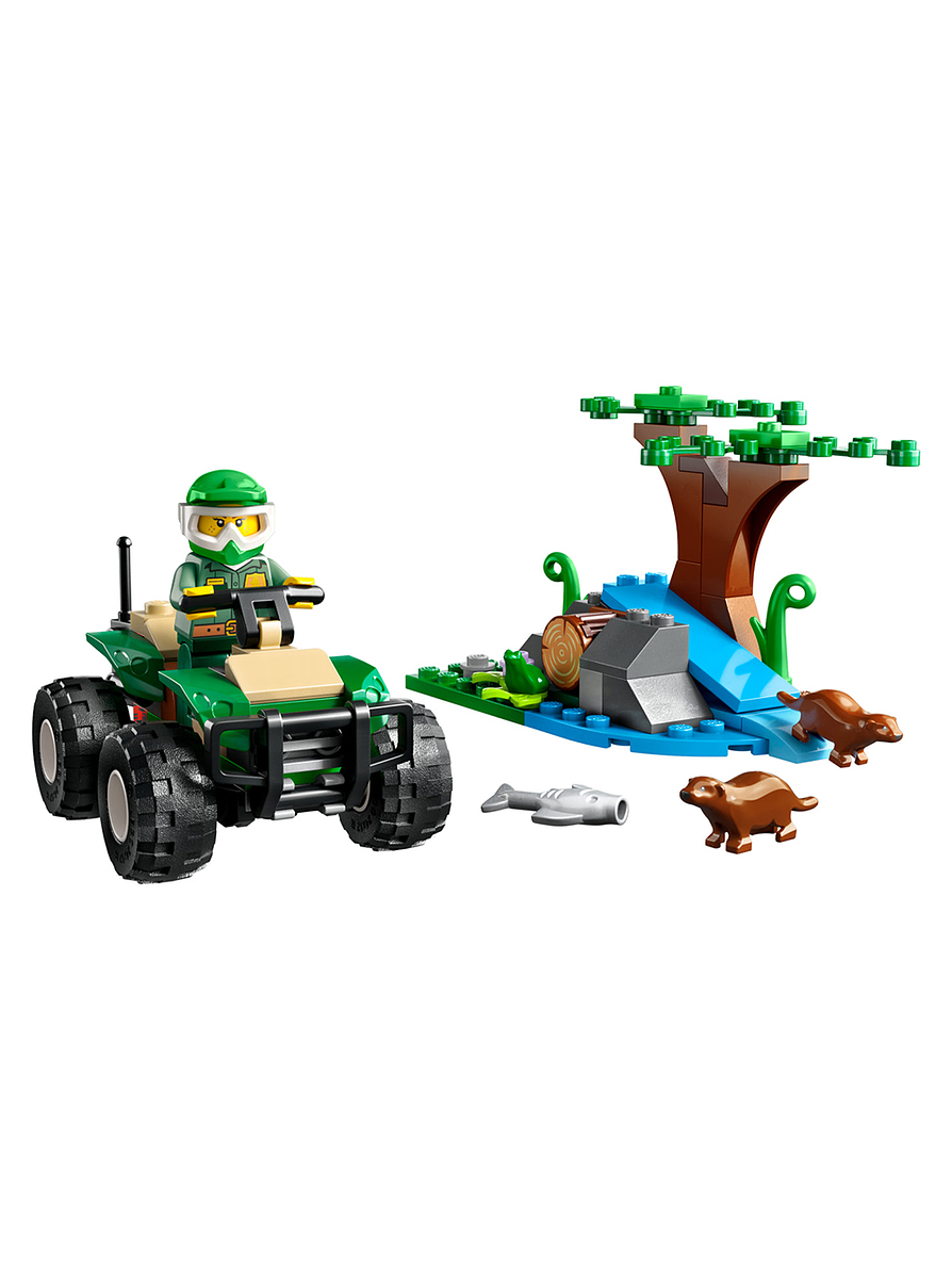 Lego City Cuatrimoto Y Hábitat De La Nutria  2