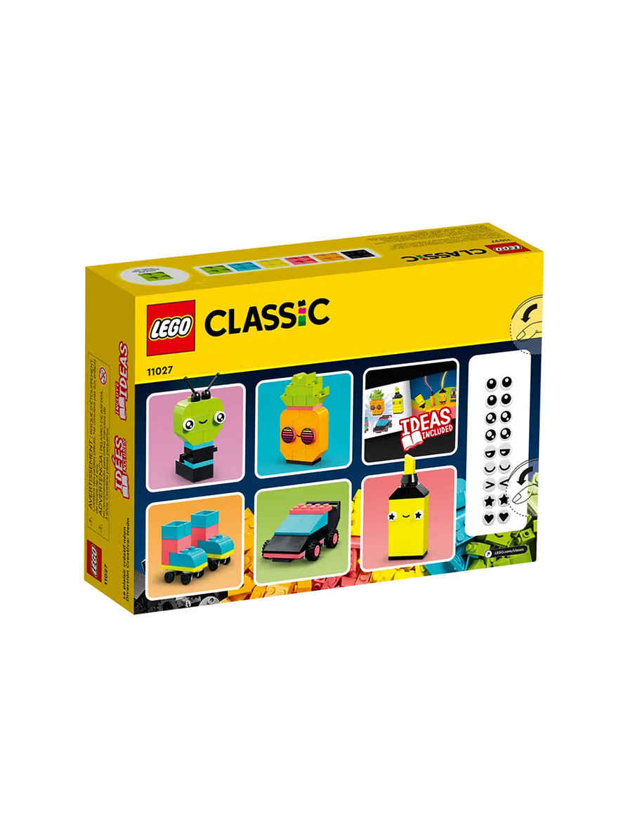 Lego Classic Diversión Creativa Neón  3
