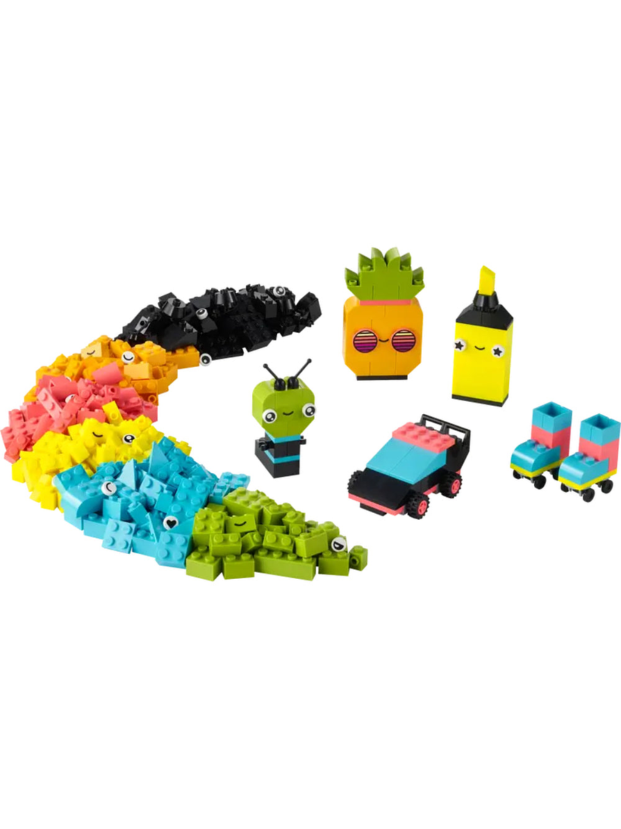 Lego Classic Diversión Creativa Neón  2