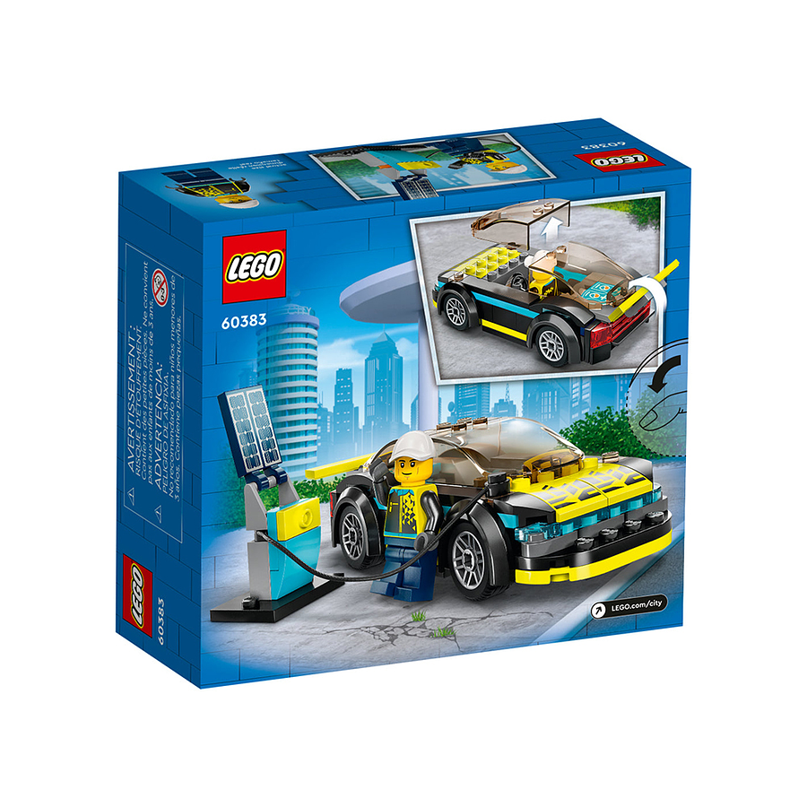 Lego City Coche Deportivo Eléctrico  3