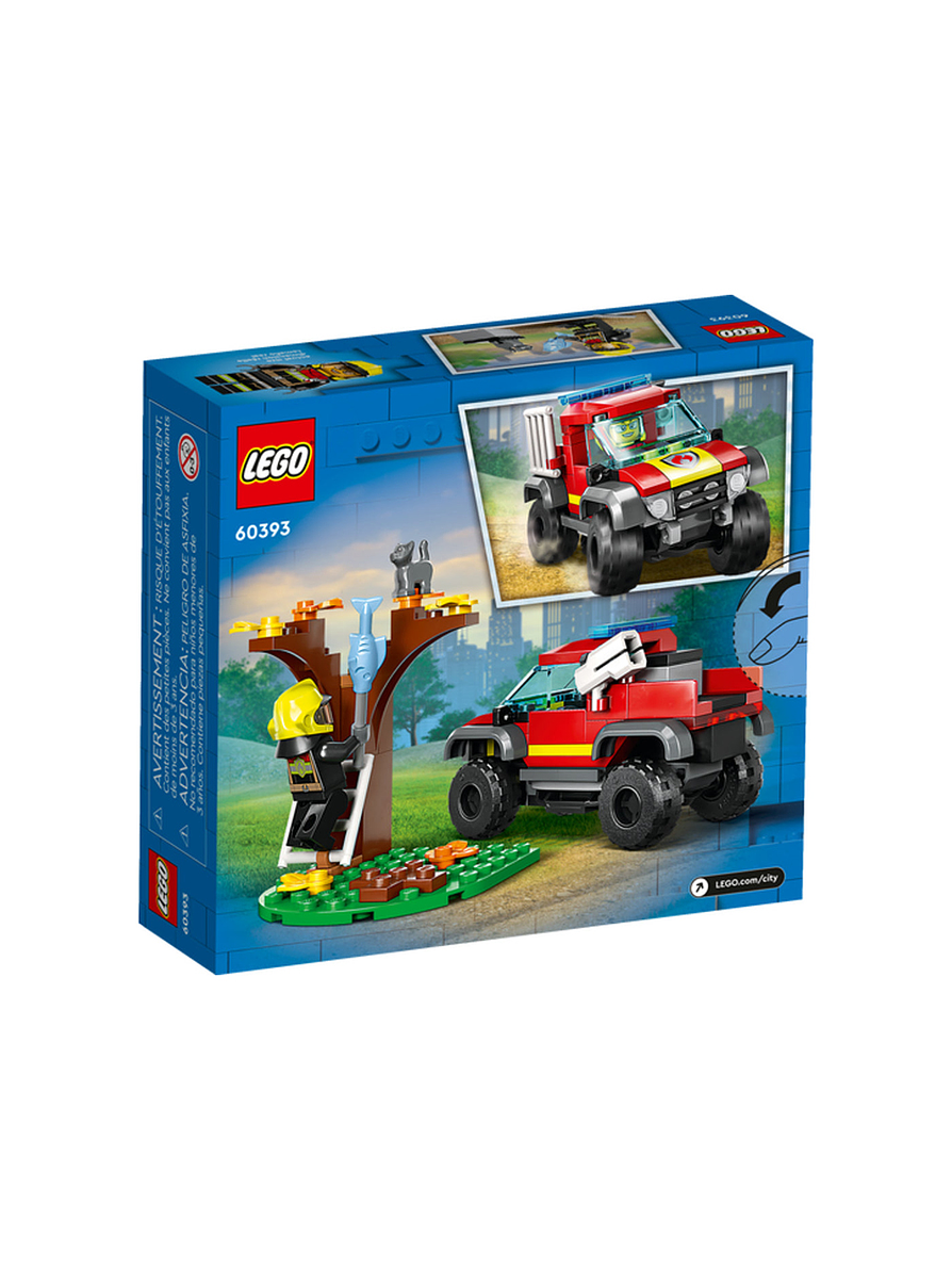 Lego City Camión De Rescate 4X4 De Bomberos  3