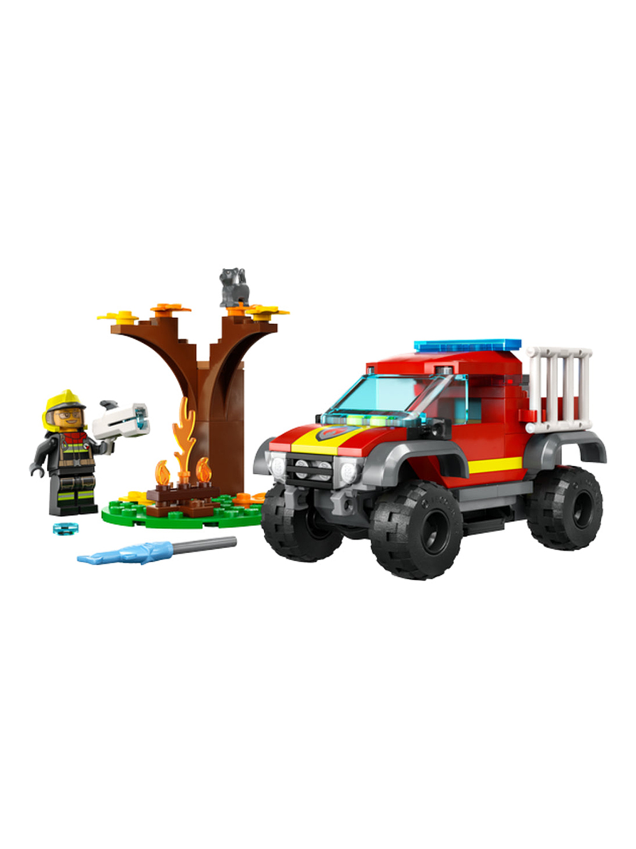 Lego City Camión De Rescate 4X4 De Bomberos  2