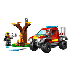 Lego City Camión De Rescate 4X4 De Bomberos 