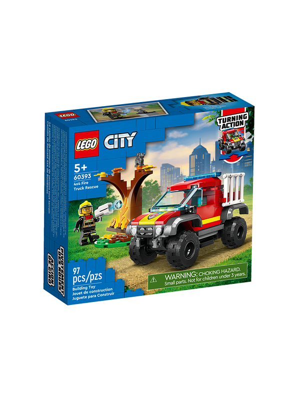 Lego City Camión De Rescate 4X4 De Bomberos  1