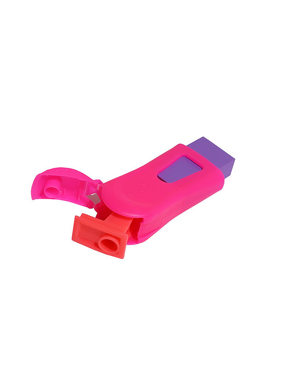 Tajalápiz Borrador Faber-Castell T-K Mix Neón 3