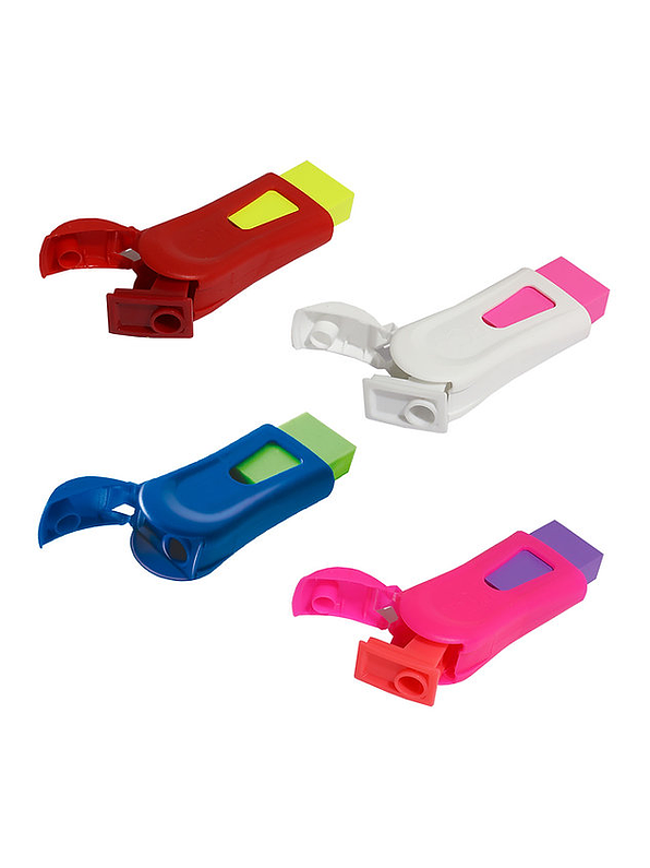 Tajalápiz Borrador Faber-Castell T-K Mix Neón 1