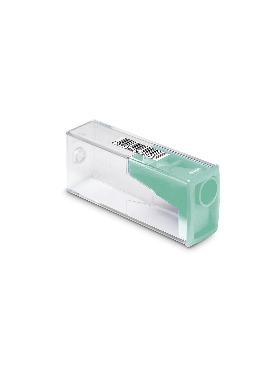 Tajalápiz Faber-Castell Con Deposito Pastel 2