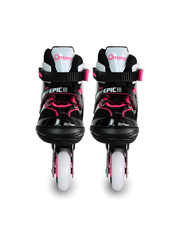 Patines Ajustables Epic Qmax Sports Rosa  3