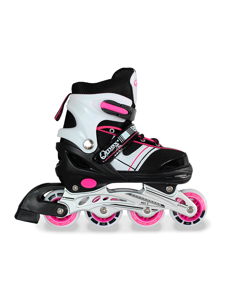 Patines Ajustables Epic Qmax Sports Rosa  2