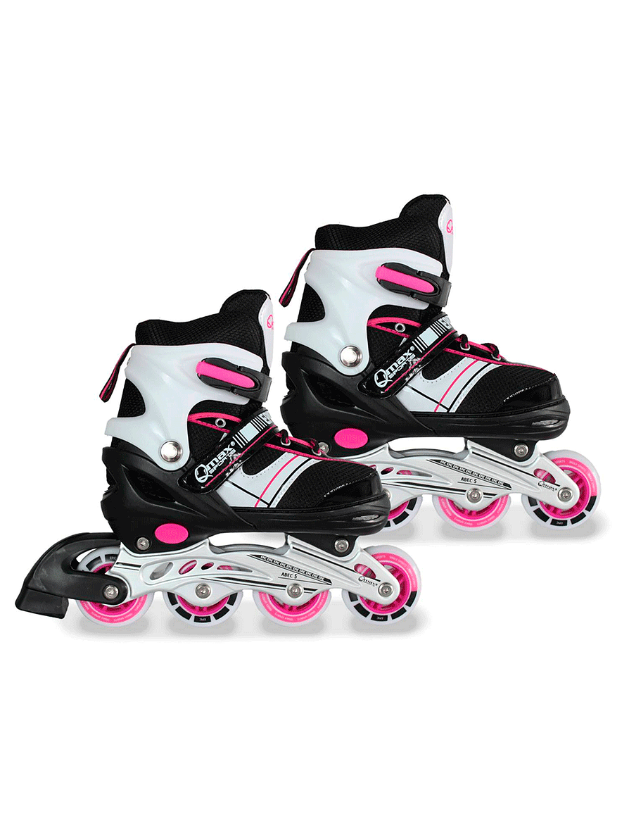 Patines Ajustables Epic Qmax Sports Rosa  1