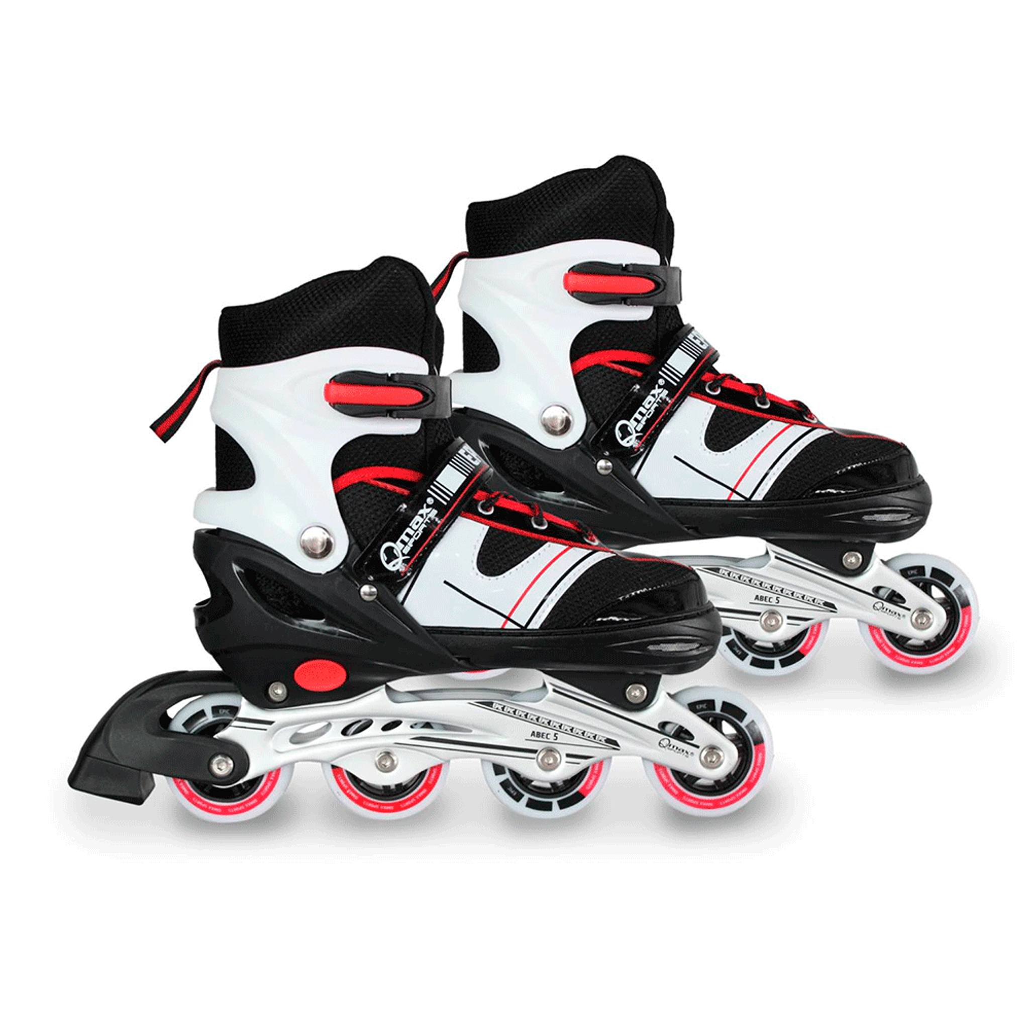 Patines Ajustables Epic Qmax Sports Rojo 1