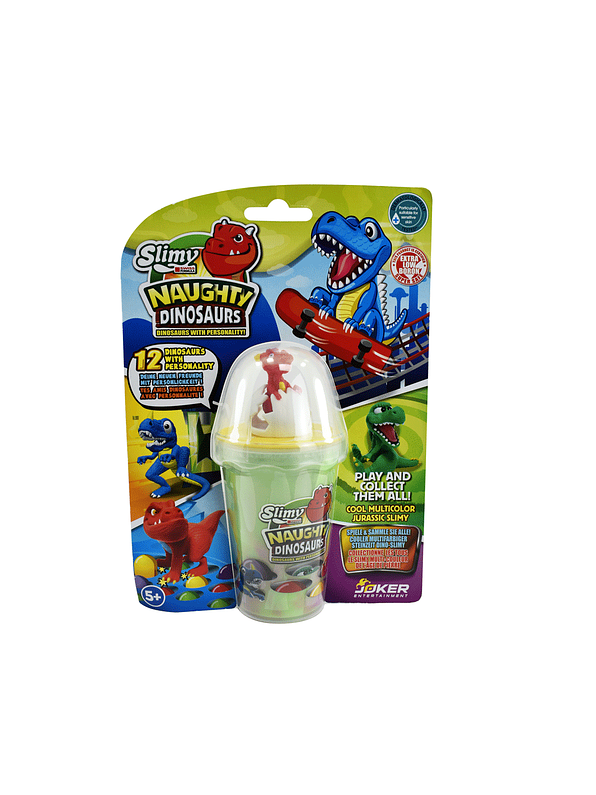 Slime Con Figura Dinosaurio  1