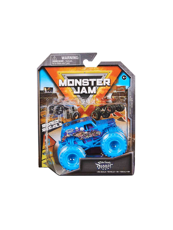 Monster Jam Escala 1:64  3