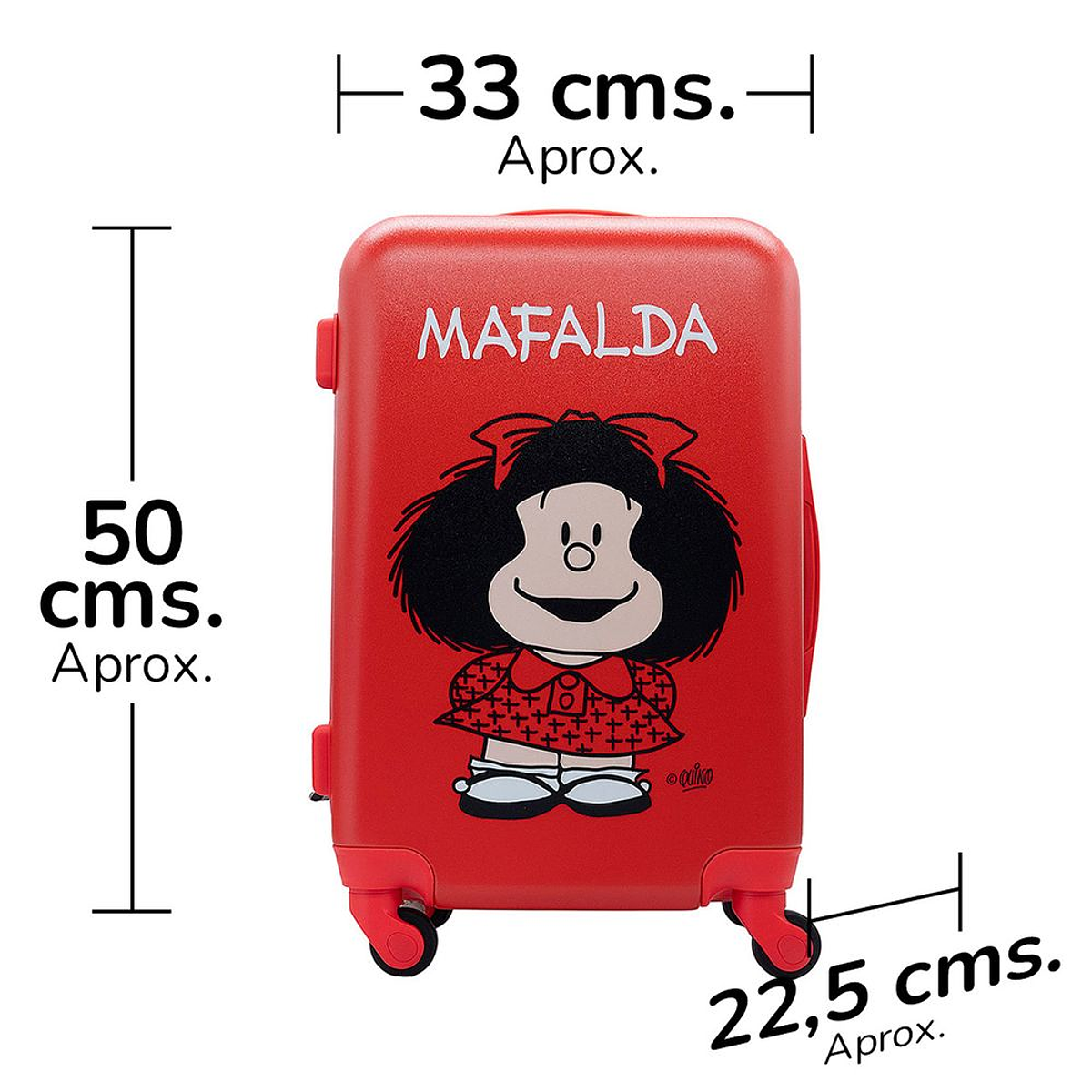 Maleta De Viaje Mafalda 20 Trolley