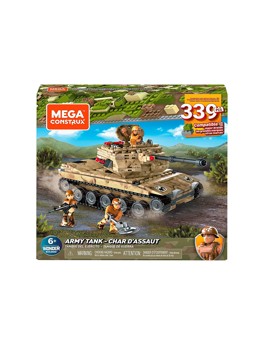 Mega Construx Tanque Militar  2