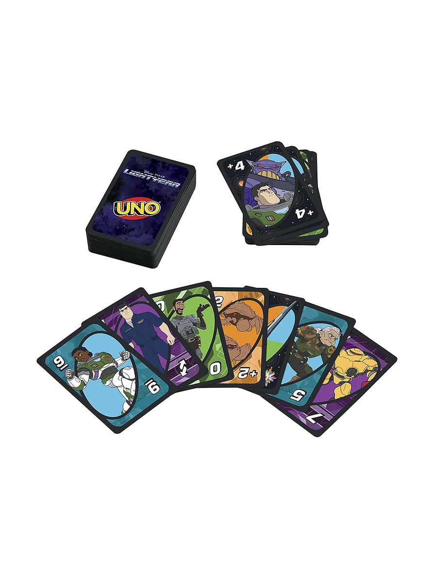 Cartas Uno Lightyear  2