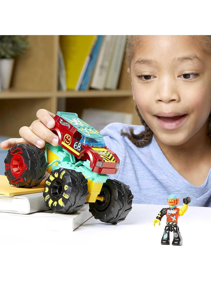 Hot-Wheels Monster Trucks Camión De Carreras 4