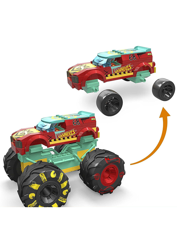 Hot-Wheels Monster Trucks Camión De Carreras 3