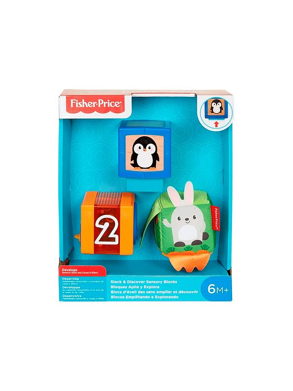 Fisher-Price Bloques apila y explora  1
