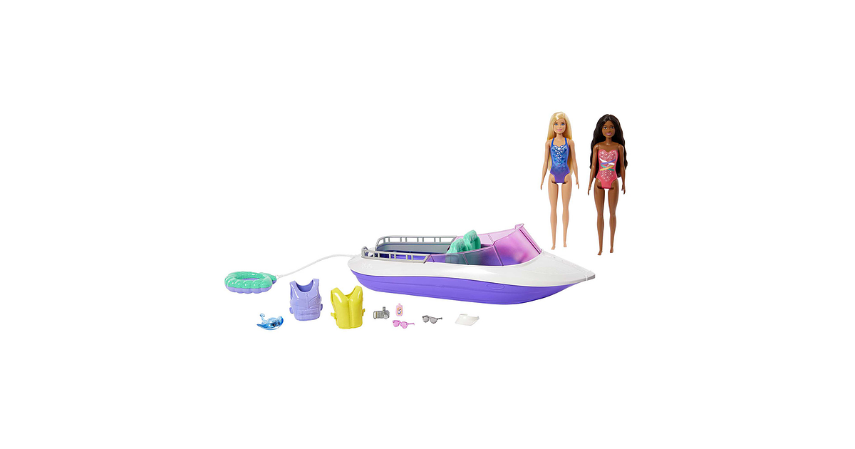 Barbie Poder De Sirena Con Bote