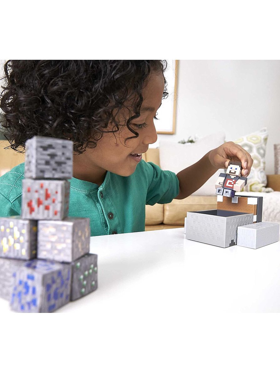 Minecraft figura lanza y choca  3