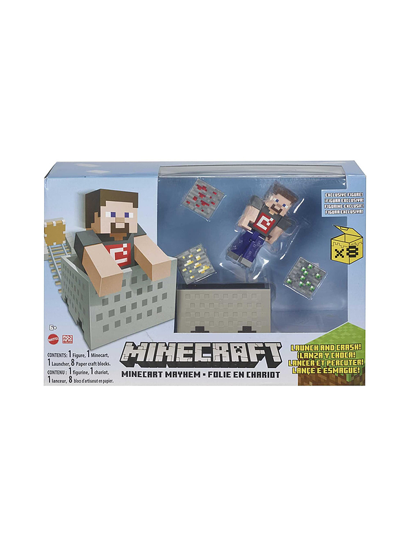 Minecraft figura lanza y choca  2
