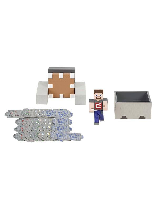 Minecraft figura lanza y choca  1