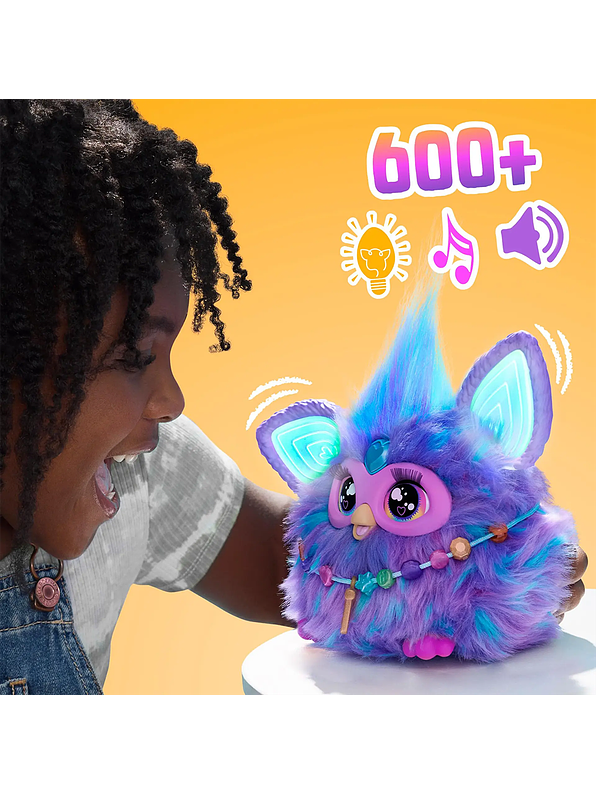 Furby Juguete Interactivo Morado  4
