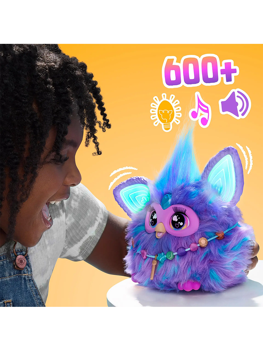 Furby Juguete Interactivo Morado  4