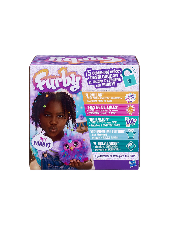 Furby Juguete Interactivo Morado  8