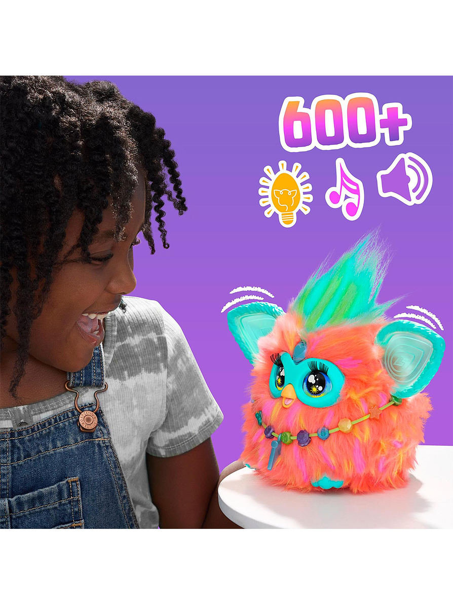 Furby Juguete Interactivo Coral  3