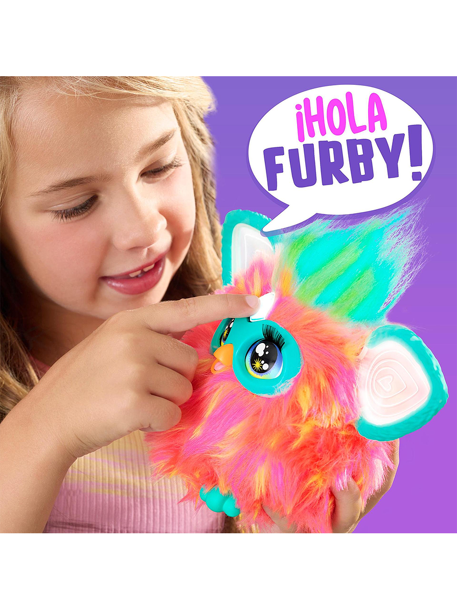 Furby Juguete Interactivo Coral  5