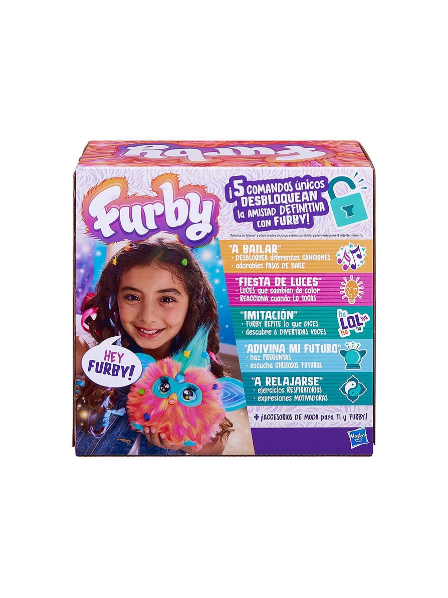 Furby Juguete Interactivo Coral  7