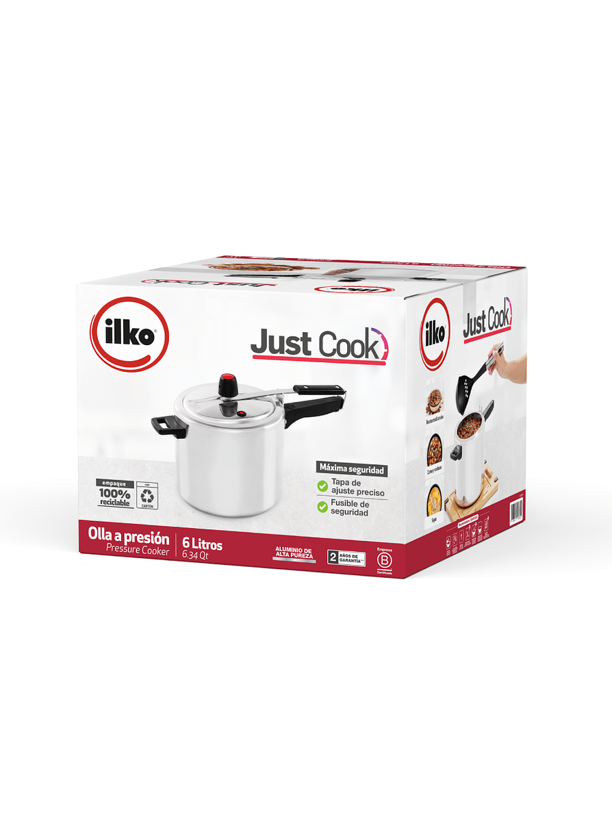 Olla A Presión 6 Litros Ilko  2