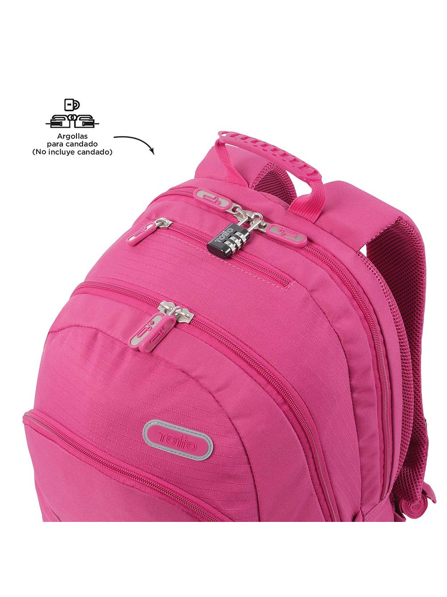 Morral Cambri Fucsia Totto  6