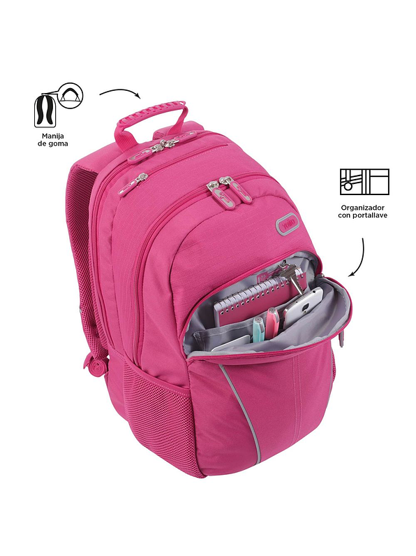 Morral Cambri Fucsia Totto  7
