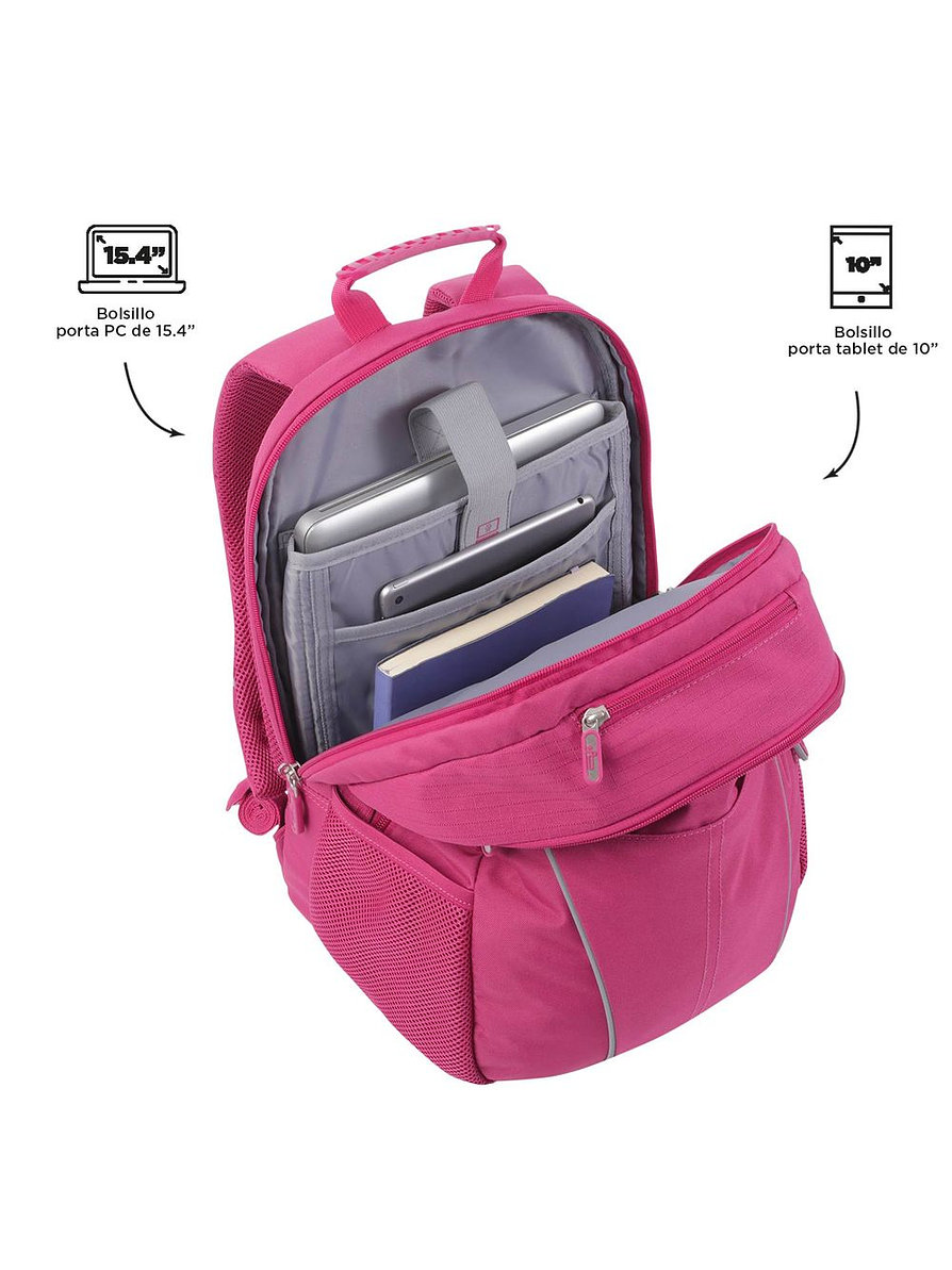 Morral Cambri Fucsia Totto  8
