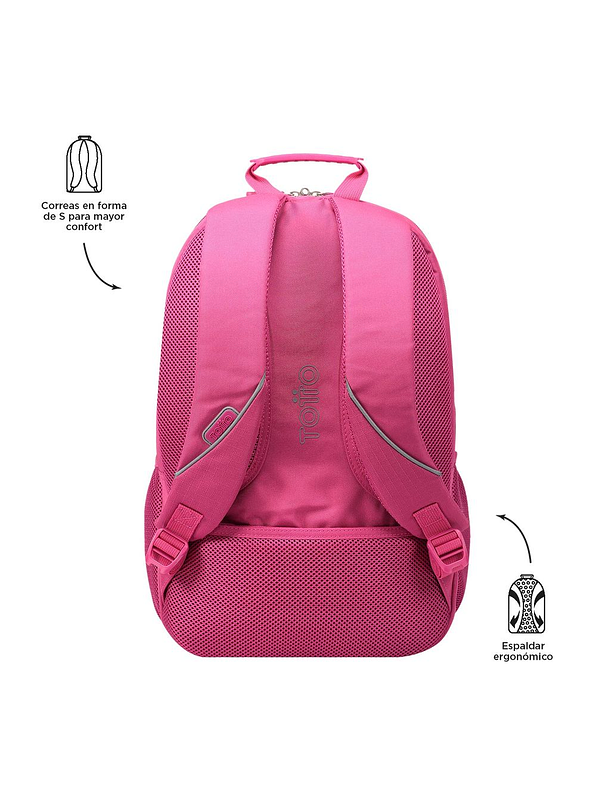 Morral Cambri Fucsia Totto  9