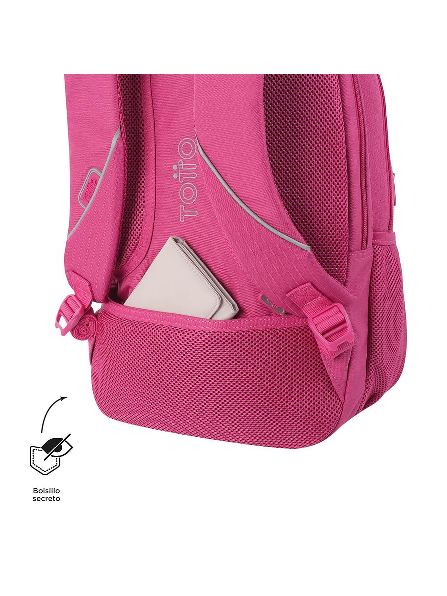 Morral Cambri Fucsia Totto  10
