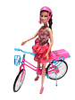 Debbie Muñeca Con Accesorios Y Bicicleta  - Miniatura 1