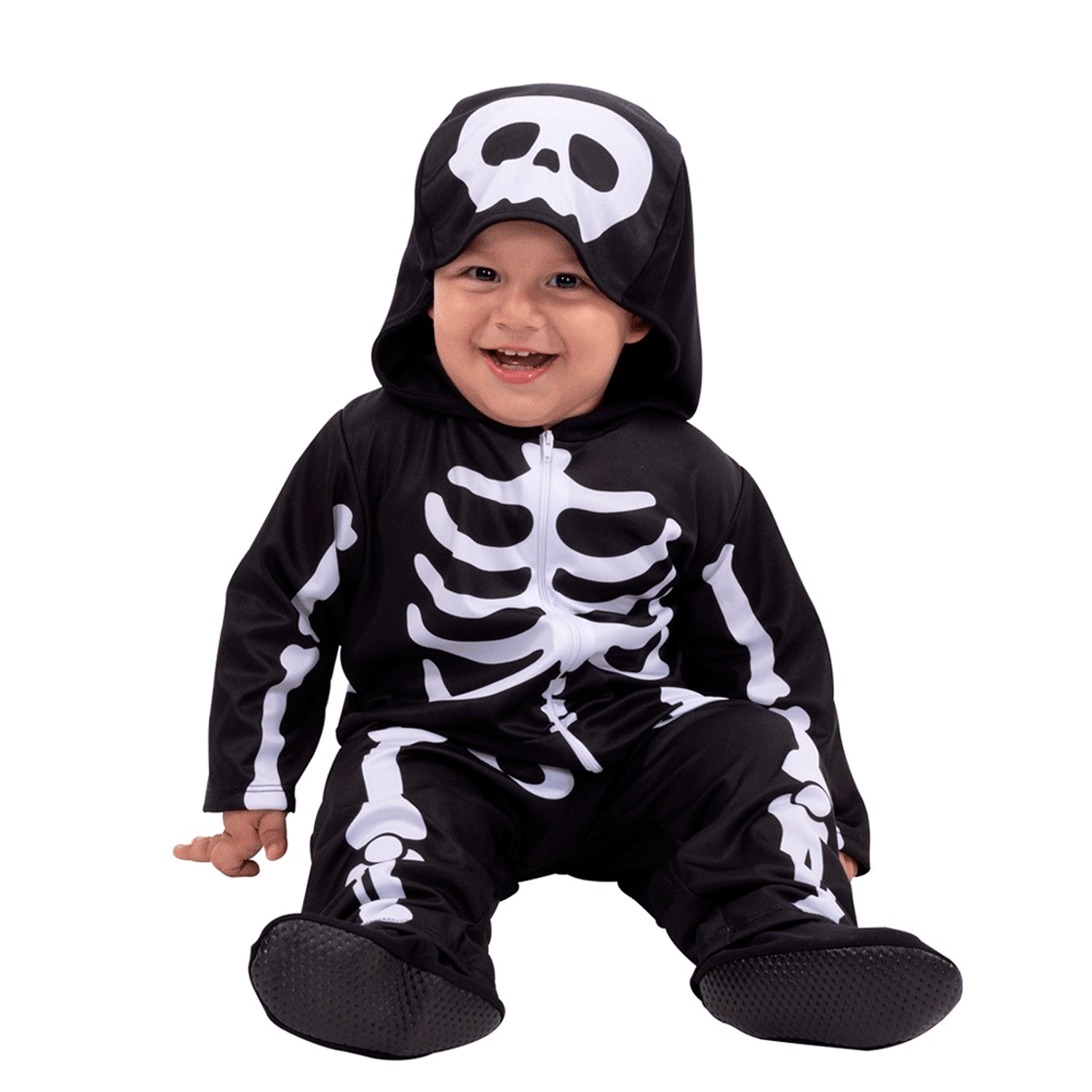 Miercoles Addams Disfraz Halloween Bebé Esqueleto Mameluco Con