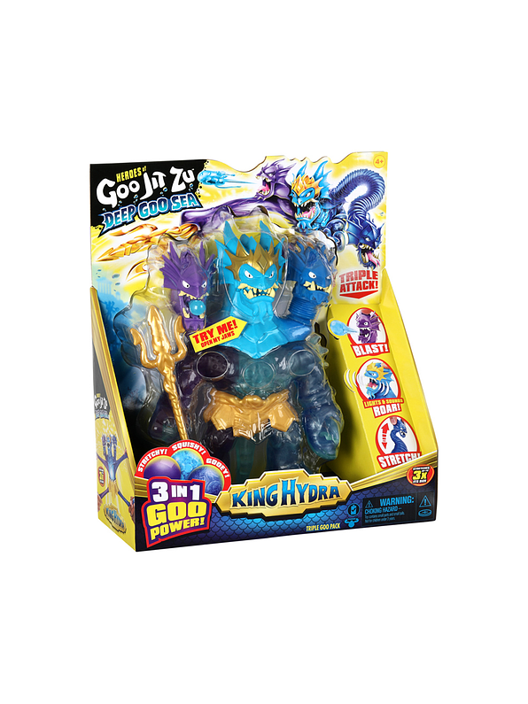Goo Jit Zu Héroes Deep Goo Sea King Hydra  2
