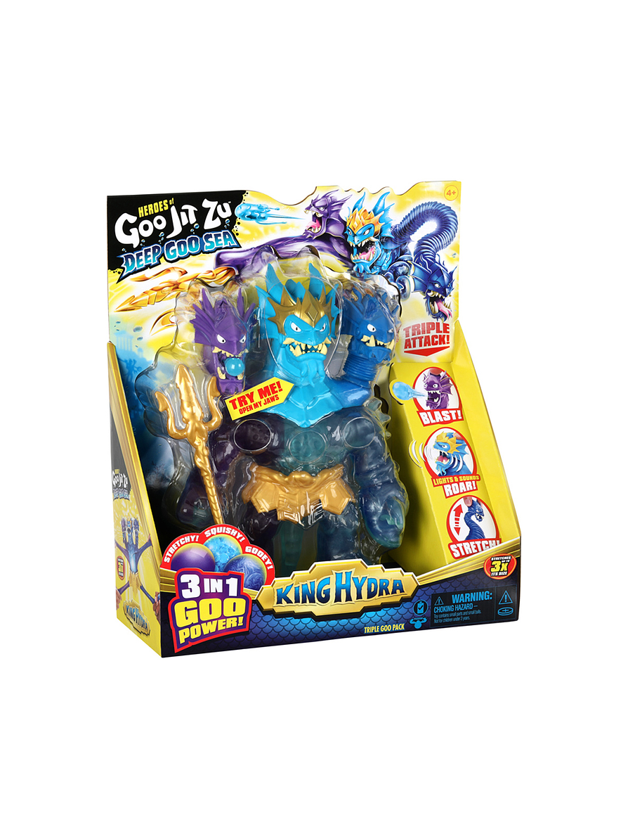 Goo Jit Zu Héroes Deep Goo Sea King Hydra  2