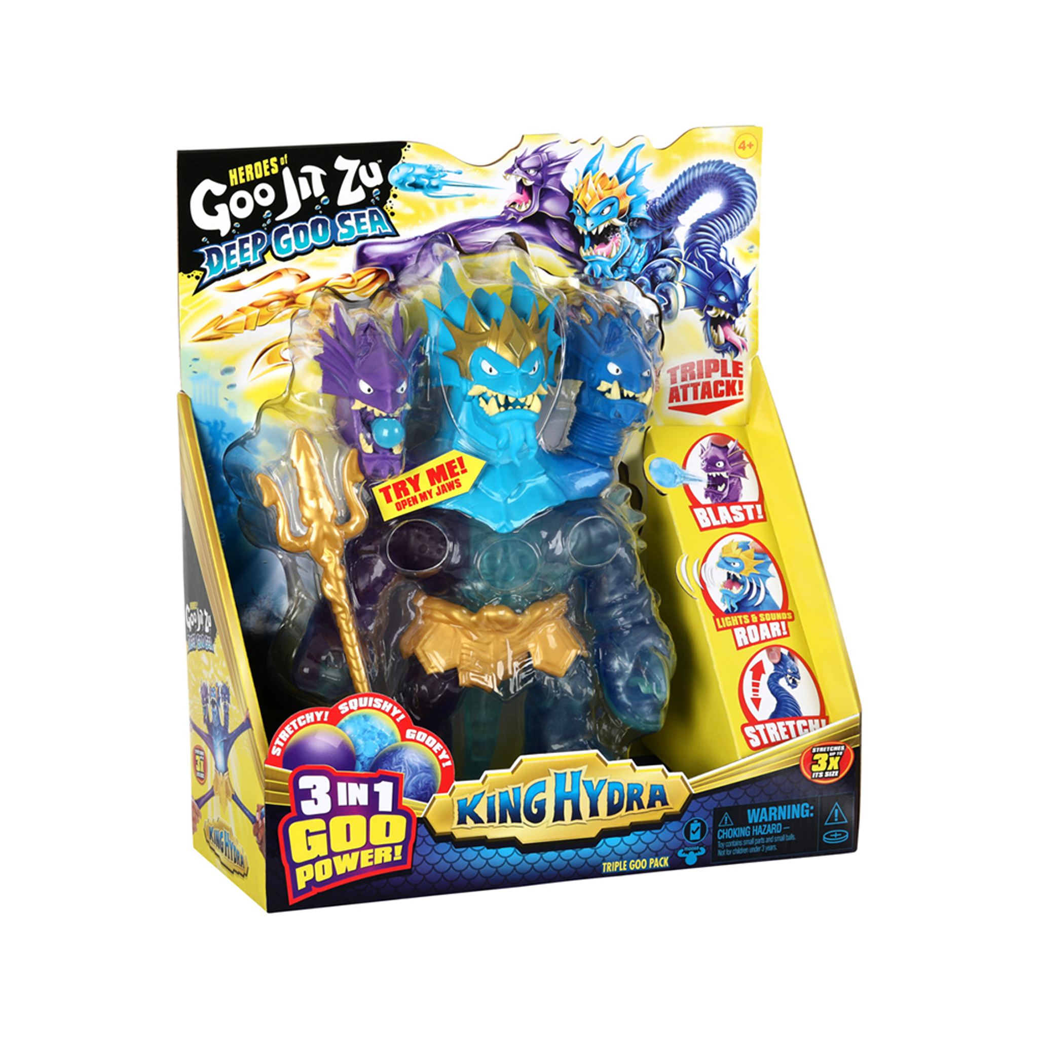 Goo Jit Zu Héroes Deep Goo Sea King Hydra  2