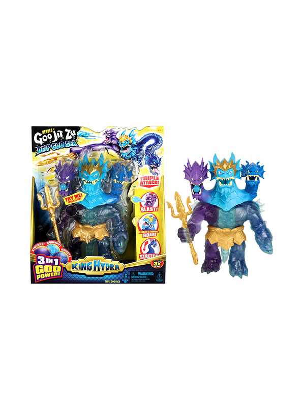 Goo Jit Zu Héroes Deep Goo Sea King Hydra  3